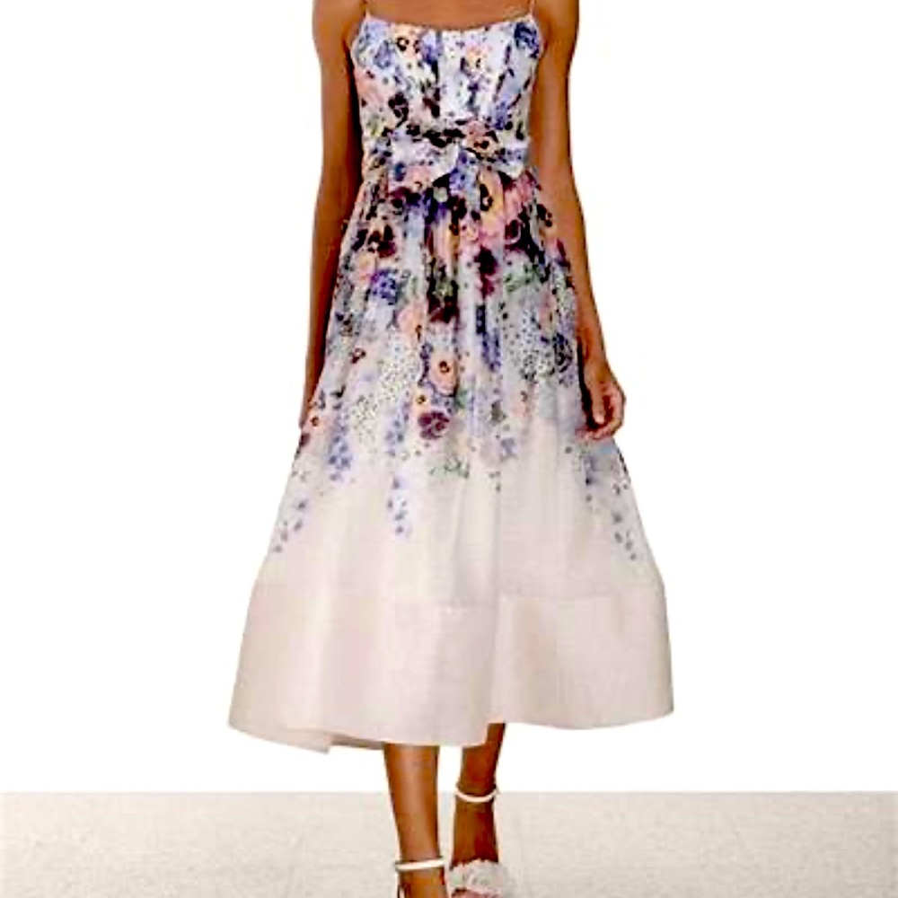 Zimmermann Tama Corset Midi Dress
